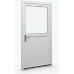 Aluplast Vchodové dveře Ideal 4000 Ořech 80 x 190 cm – Hledejceny.cz