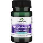 Swanson Albion Chelated Molybdenum molybden glycinát v chelátové vazbě 400 mcg 60 rostlinných kapslí – Hledejceny.cz