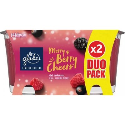 Glade Merry Berry Cheers 2× 129 g – Zbozi.Blesk.cz