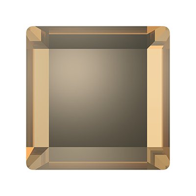 Swarovski Square Golden Shadow 4 mm