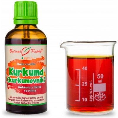 Kurkuma kurkumovník kapky Duše rostlin tinktura 50 ml – Hledejceny.cz