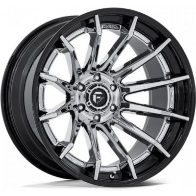 Fuel FC403 BURN 12x24 6x135 ET-44 chrome with gloss black lip – Sleviste.cz