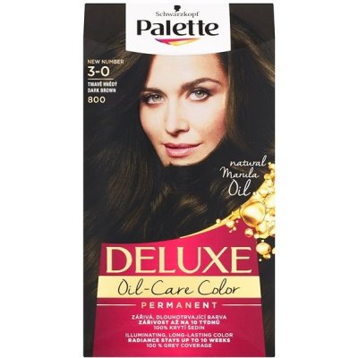 Schwarzkopf palette Deluxe 3-0 Tmavě hnědý 50 ml – Zboží Mobilmania