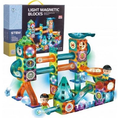 iMex Toys magnetická svítící stavebnice se skluzavkou Light Magnetic 150 ks – Zboží Dáma iMex Toys magnetická svítící stavebnice se skluzavkou Light Magnetic 150 ks – Zboží Dáma
