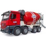 Bruder 3655 MB Arocs míchačka na beton domichávač červený – Zboží Dáma