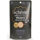 Krmivo pro kočky Schesir Cat After Dark Velv.Mousse kuře kachn 80 g