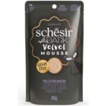 Schesir Cat After Dark Velv.Mousse kuře kachn 80 g – Sleviste.cz