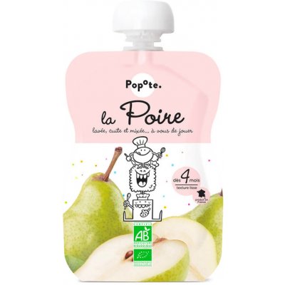 POPOTE hruška BIO 120 g – Zboží Dáma