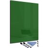 Tabule Glasdekor Magnetická skleněná tabule 120 x 90 cm trávově zelená