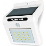 Platinium Nástěnné solární LED světlo 18001 s detektorem pohybu bílá – Zboží Mobilmania