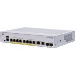 CISCO CBS350-8P-2G Cisco switch CBS350-8P-2G, 8xGbE RJ-45, 2xGbE RJ-45/SFP combo, fanless, PoE+, 67W – Hledejceny.cz