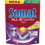 Somat tablety do myčky All in 1 Extra Lemon & Lime 75 ks – Hledejceny.cz