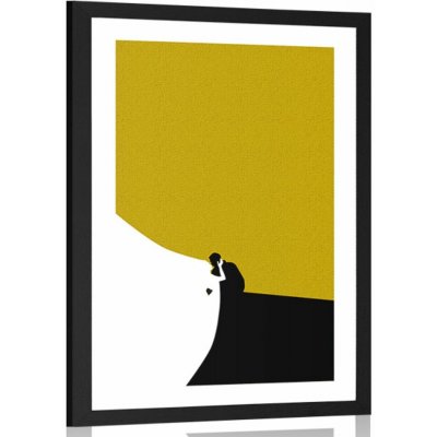 Plakát s paspartou svatební tanec - 20x30 white – Hledejceny.cz