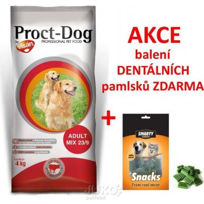 Visan Proct-Dog Adult Mix 4 kg – Zbozi.Blesk.cz