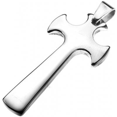 Šperky eshop Ocelový přívěsek kříž s rozšířenými cípy R23.2 – Zboží Mobilmania