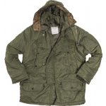 Bunda N3B Aljaška Polar Basic sturm olivová – Zboží Dáma