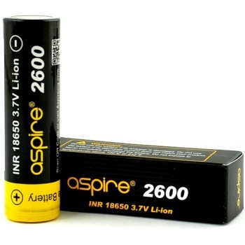 aSpire Baterie INR 18650 20A/40A 2600mAh