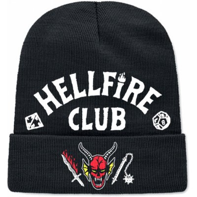 Zimní čepice Stranger Things Hellfire Club – Hledejceny.cz