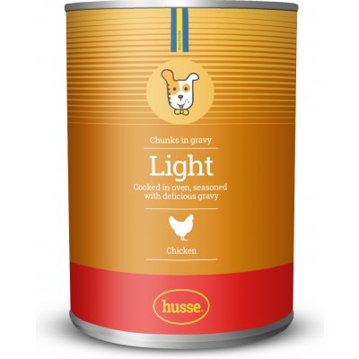 Husse Light pečené kousky kuřecího masa 400 g – Hledejceny.cz