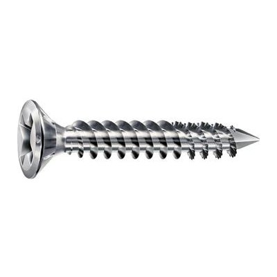 SPAX-FEX CUT montážní vrut 4.0x38 PH2 hlava 7mm ocel,stříbr.,PVC-dřev.profily (2000 ks) – Hledejceny.cz
