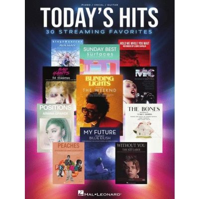 Today's Hits 30 Streaming Favorites noty na klavír zpěv akordy – Zboží Mobilmania