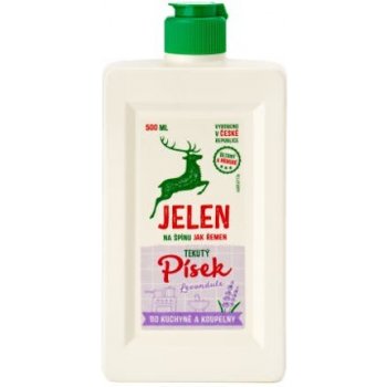 Jelen tekutý písek do koupelny a kuchyně Levandule 500 ml