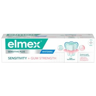 Elmex Sensitive + Gum Care White 75 ml – Hledejceny.cz