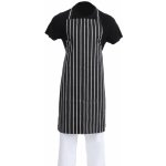 Whites Chefs Clothing kuchařská náprsní zástěra řeznický proužek černá – Zboží Dáma Whites Chefs Clothing kuchařská náprsní zástěra řeznický proužek černá – Zboží Dáma