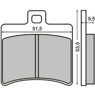 RMS Brzdové destičky 0310 RMS 225100310 | Zboží Auto