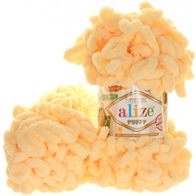 Alize Puffy světle meruňková 742 – Zboží Mobilmania