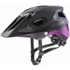 Cyklistická helma Uvex Quatro Integrale Toscen šedá/růžová 2021