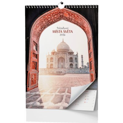 Nástěnný Baloušek Pohádková místa světa 2026 – Zboží Dáma