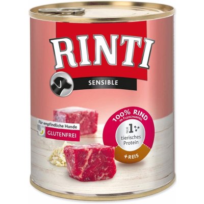 Rinti Sensible hovězí a rýže 800 g – Hledejceny.cz