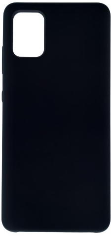 Pouzdro MobilEu Barevné silikónové Samsung Galaxy A51 Čierna
