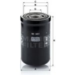 MANN FILTER Filtr hydrauliky WH 945/1 – Hledejceny.cz