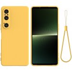 VSECHNONAMOBIL 76836 RUBBER Ochranný obal pro Sony Xperia 1 VI žlutý – Zboží Živě
