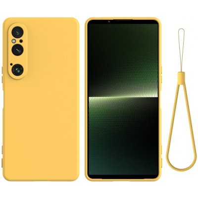 VSECHNONAMOBIL 76836 RUBBER Ochranný obal pro Sony Xperia 1 VI žlutý – Zboží Živě