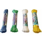 Clanax šňůra na prádlo polyethylene různé barvy 1 kus 20 m – Zboží Dáma