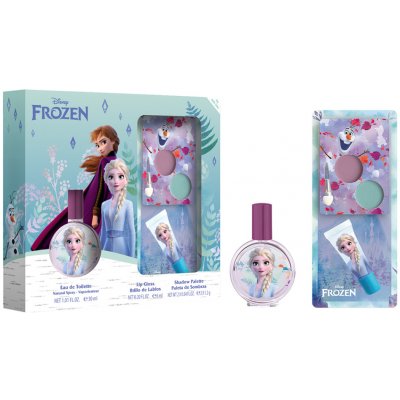 EP line Frozen II set EDT 30 ml + lesk na rty + oční stíny – Zboží Mobilmania