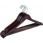 TZB Rondo dřevěný s kalhotovou tyčí 5 ks tmavě hnědý – Hledejceny.cz