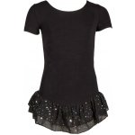 Trikot Papillon leotard short sleeves Černá – Zbozi.Blesk.cz