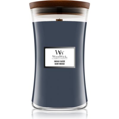 WoodWick Indigo Suede 609,5 g – Zbozi.Blesk.cz