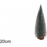 PROHOME - Stromeček 20cm stříbrný zasněžený – Hledejceny.cz