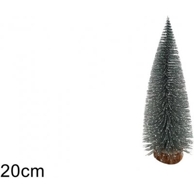 PROHOME - Stromeček 20cm stříbrný zasněžený – Hledejceny.cz