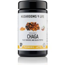 Mushrooms 4 Life Kokosové latté s houbou Chaga kurkumou a černým pepřem 120 g