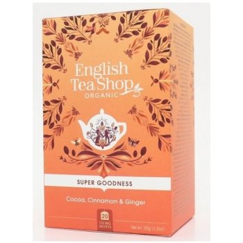 English Tea Shop Čaj Kakao skořice a zázvor mandala bio 20 ks 35 g