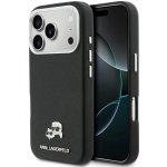Karl Lagerfeld PU Karl and Choupette Heads Pins MagSafe Zadní Kryt pro iPhone 17 Pro Black – Hledejceny.cz