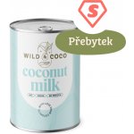 Wild & Coco Kokosové mléko BIO 400 ml – Zboží Dáma