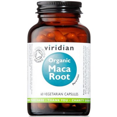 Viridian Maca Root Organic 60 kapslí – Zboží Mobilmania