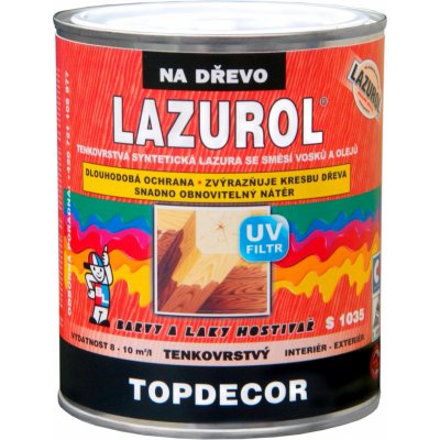 Lazurol Topdecor S1035 0,75 l cedr – Zboží Mobilmania